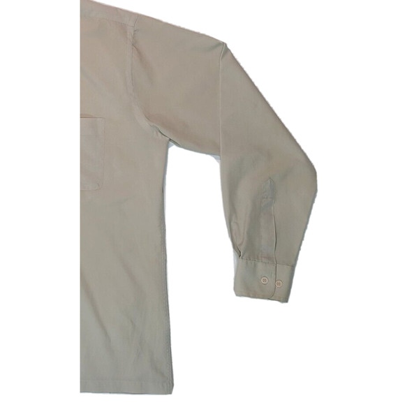 Countess Mara Men's Long Sleeve Beige Dress Shirt Size Medium - Picture 4 of 7